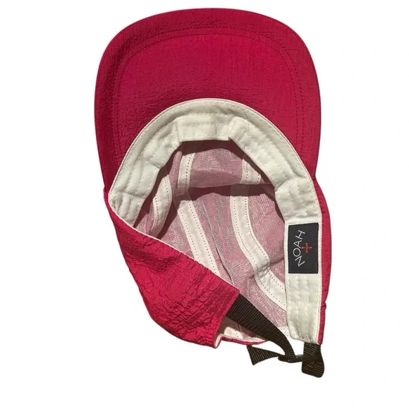 Noah NYC Women’s runner hat in bright pink Noah NYC Women main image 2